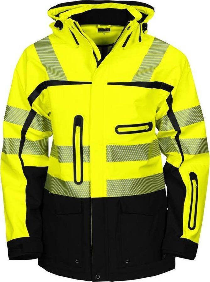 Projob 6417 JACKET HV BLUE YELLOW XL