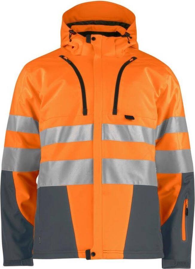 Projob 6420 Padded Jacket HV Orange L