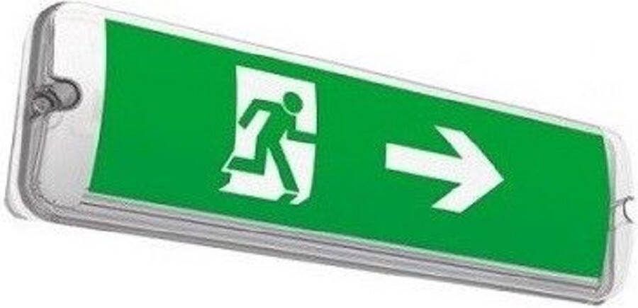 PROLEDPARTNERS Noodverlichting LED IP65 incl. 4 pictogrammen