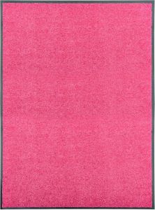 Prolenta Premium Deurmat wasbaar 90x120 cm roze Huis en Tuin
