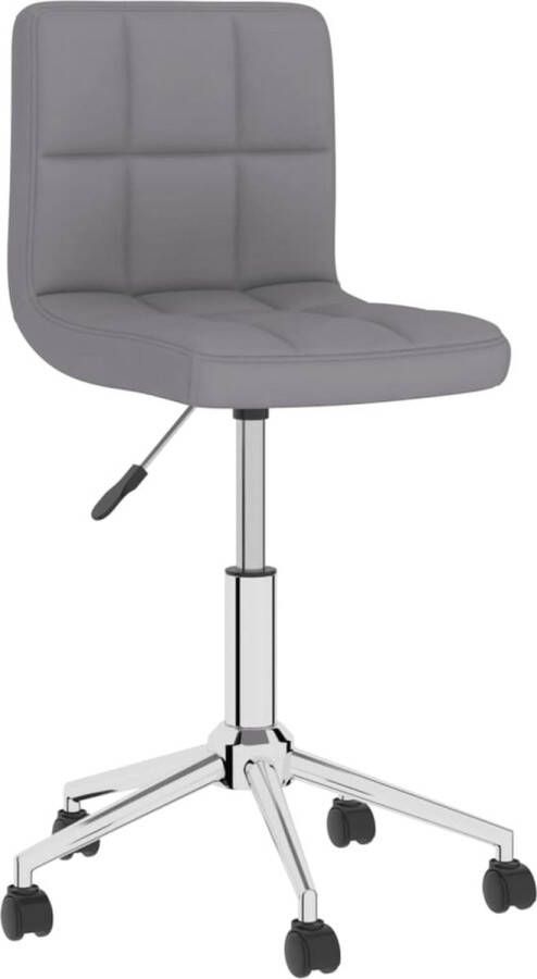 Prolenta Premium Eetkamerstoel draaibaar stof lichtgrijs Fauteuil Fauteuils