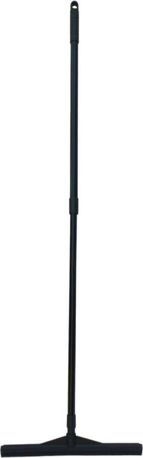 Prolife P41-MONO Vloertrekker 41 cm + 140 cm steel zwart trekker douche vloertrekker met steel douchewisser aftrekker