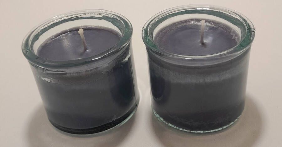 Prolima geurkaars black opium set van 2 stuks handgemaakt van sojawax