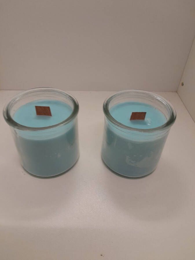 Prolima geurkaars in pot set van 2 rustgevend van wish you hand gemaakt