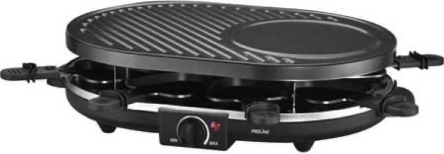 Proline RACPIER3 8 Persoons Gourmetset (Raclette + Tafelgrill + Steengrill + Pannenkoeken)