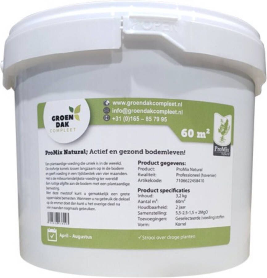 PROMiX Natural Sedum conditioner sedum mest. 3 2 kilo voor 60 m2