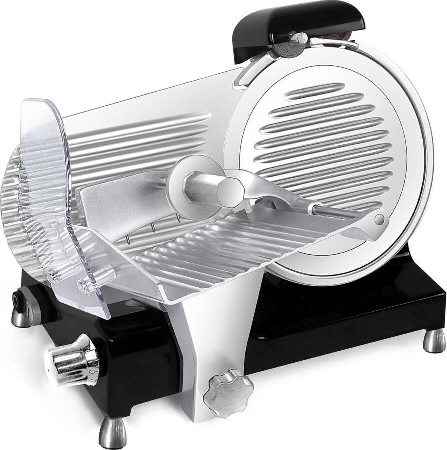 Promo line Vleessnijmachine Zwart DeLuxe Ø25 CM mes 240W Promoline