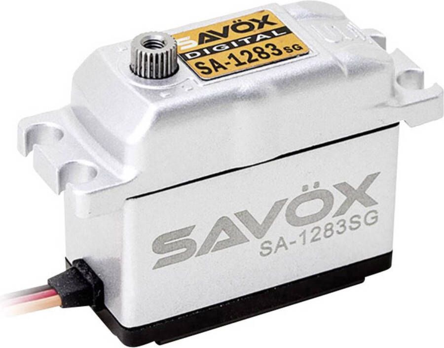 Promodels Savöx Standaard servo SA-1283SG Digitale servo Materiaal (aandrijving): Metaal Stekkersysteem: JR