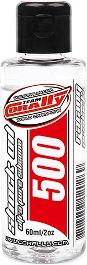 Promodels Team Corally Shock Oil Ultra Pure silicone schokdemper olie 500 CPS 60ml 2oz