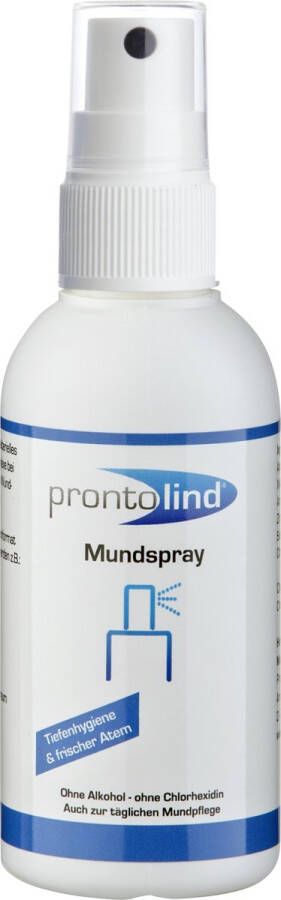 Prontolind Mondspray voor orale Piercings 75 ml Antibacteriële Mondspray Orale Piercing Spray Nazorg