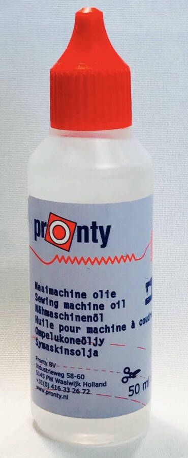 Pronty naaimachine olie 50 ml naaimachineolie universeel