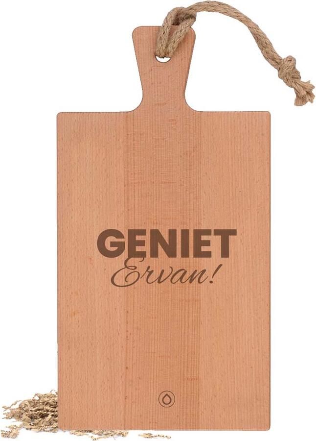 PROOST. Borrelplank 'GENIET ERVAN