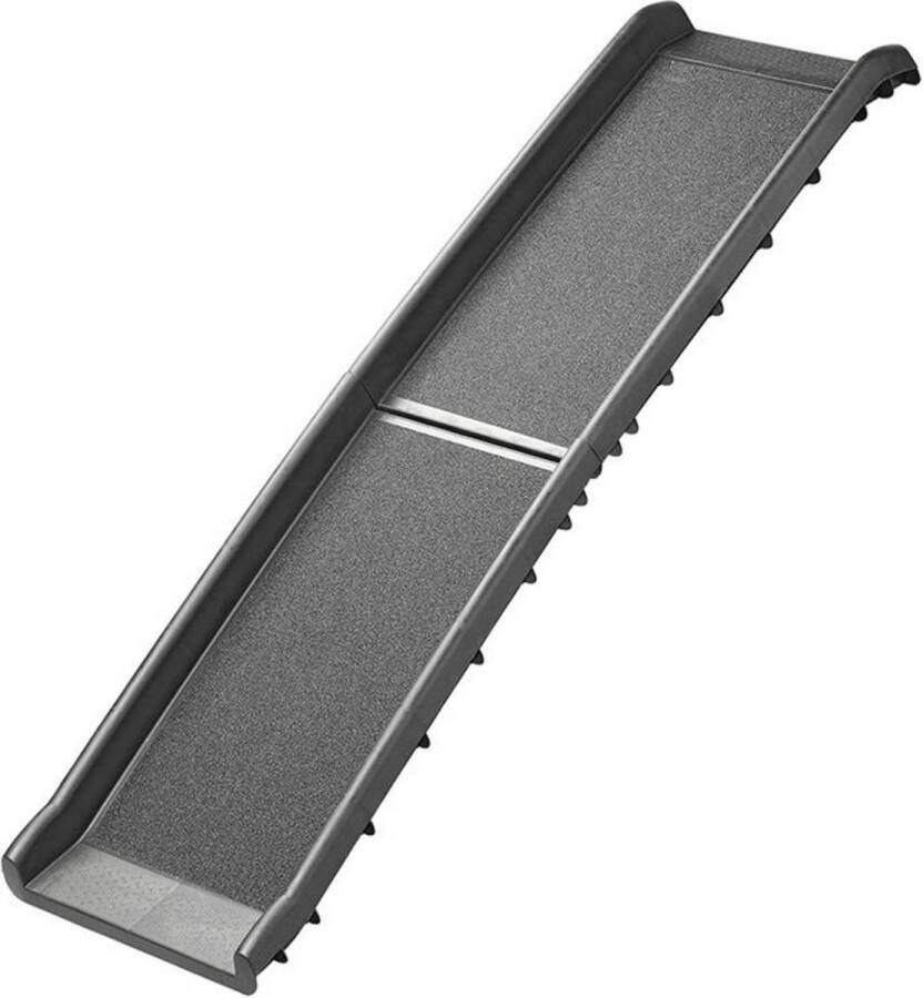 Praxis ProPlus huisdierenhelling kunststof zwart 90kg 155cm