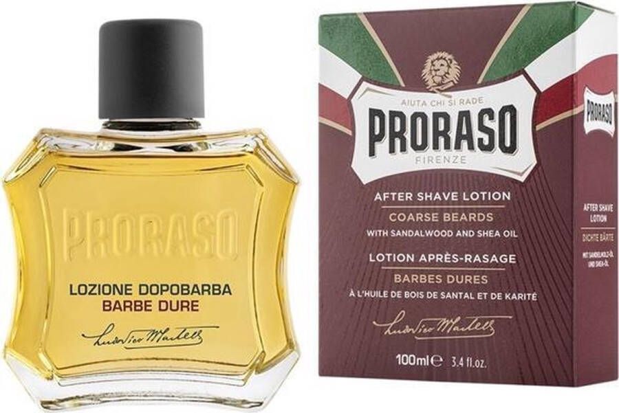 Proraso Aftershave Lotion Rood Nourish Sandalwood 100 ml