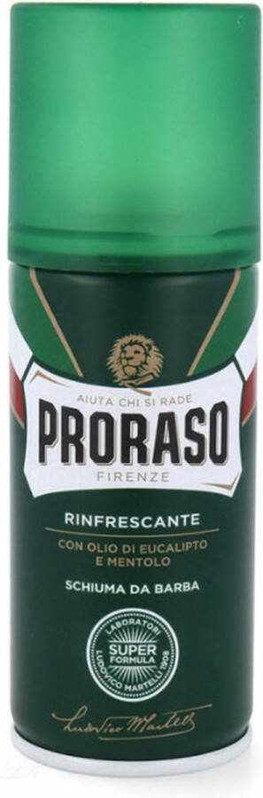 Proraso Scheerschuim Refresh 100 ml Travel