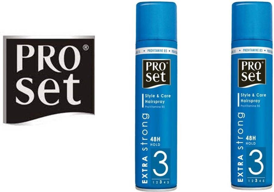 Proset Haarspray – Extra Strong 2 x 300 ml