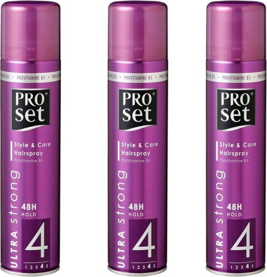 Proset Haarspray – Ultra Strong 3 x 300 ml