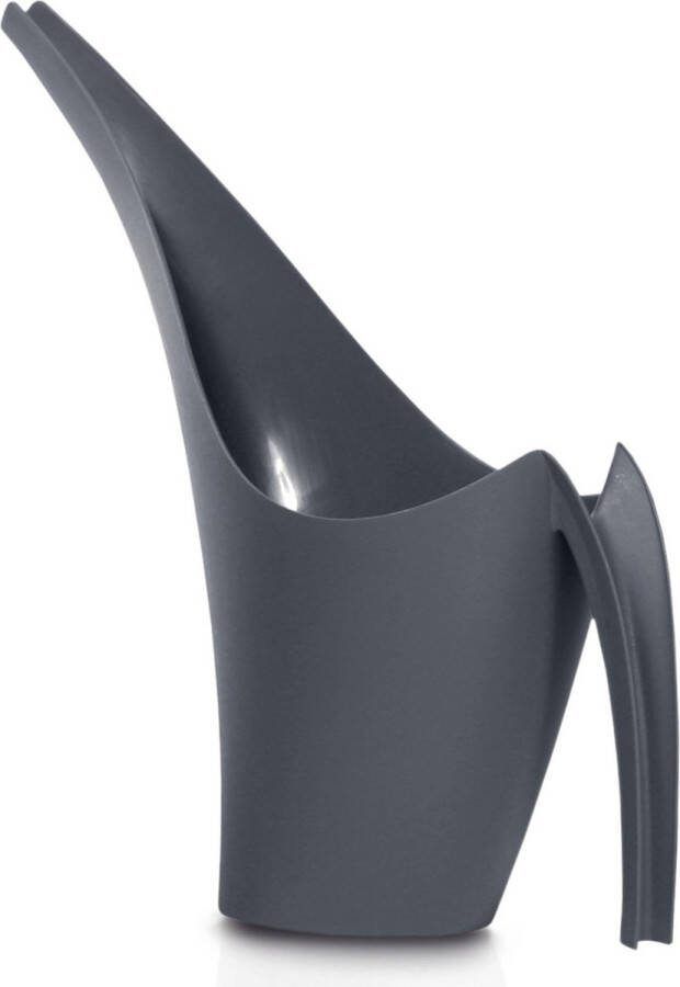 Prosperplast 1x Stuks antraciet bloemen planten gieters kunststof 1 5 liter Binnen gieters