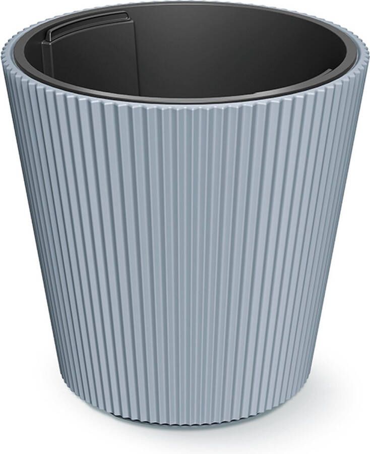 Prosperplast Bloempot Rond Milly 35cm STEENGRIJS