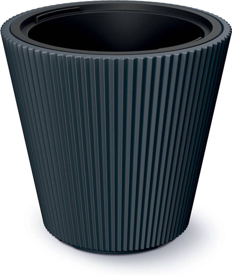 Prosperplast Bloempot Rond Milly 40cm ANTRACIET