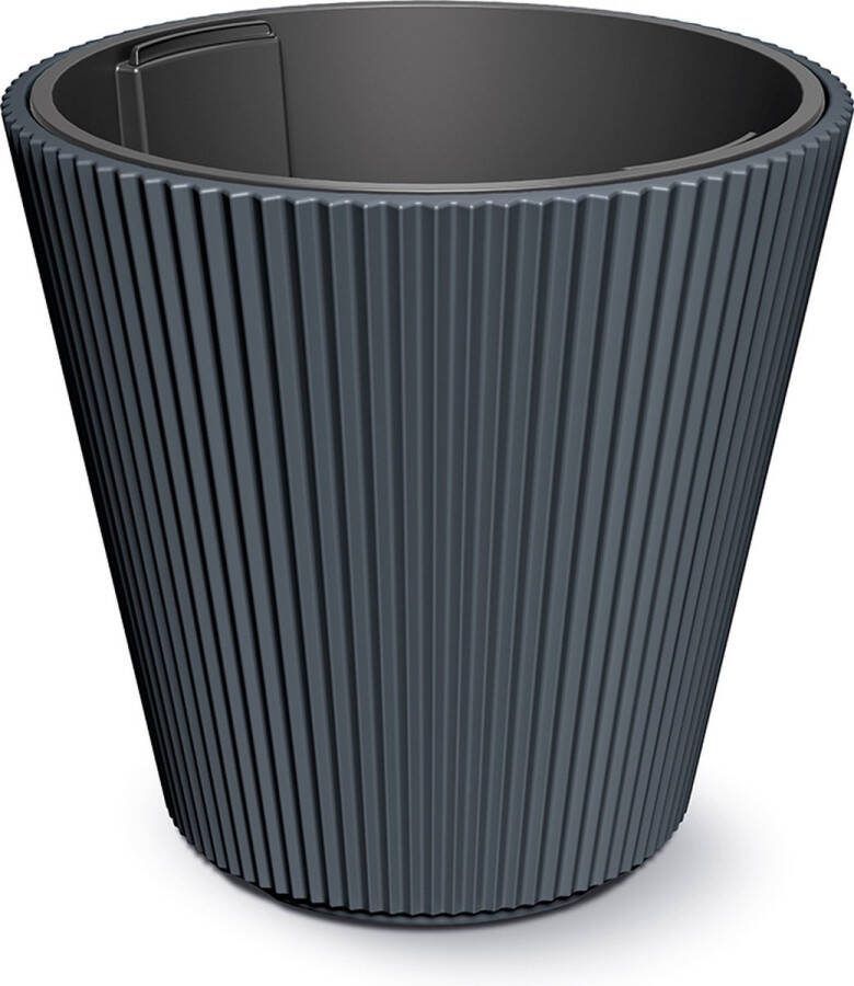Prosperplast Bloempot Rond Milly 47cm ANTRACIET