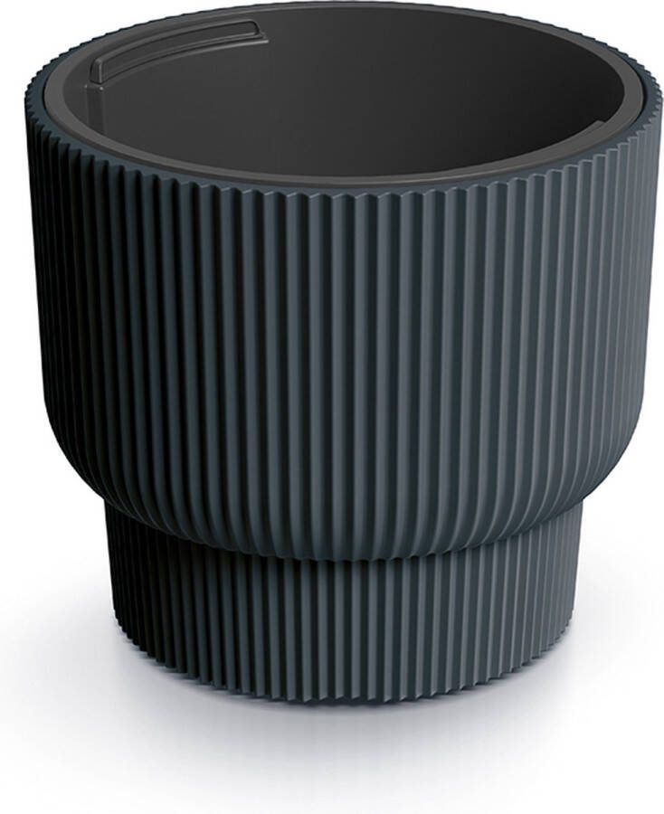 Prosperplast Bloempot Rond Milly LR 30cm ANTRACIET