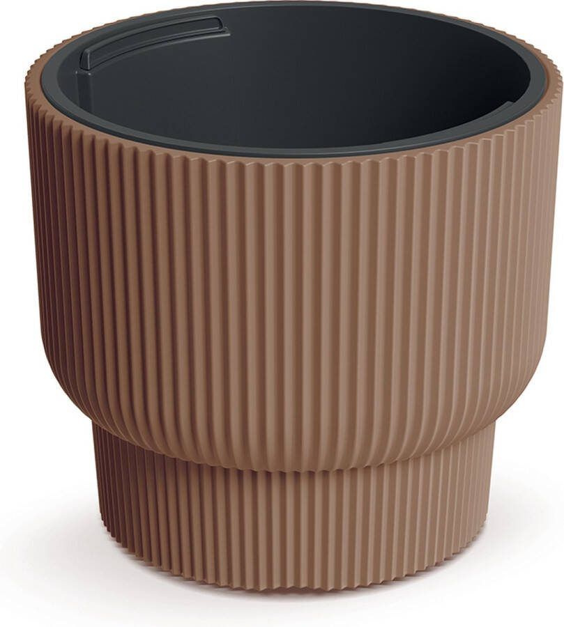 Prosperplast Bloempot Rond Milly LR 30cm RUSTIEK BRUIN