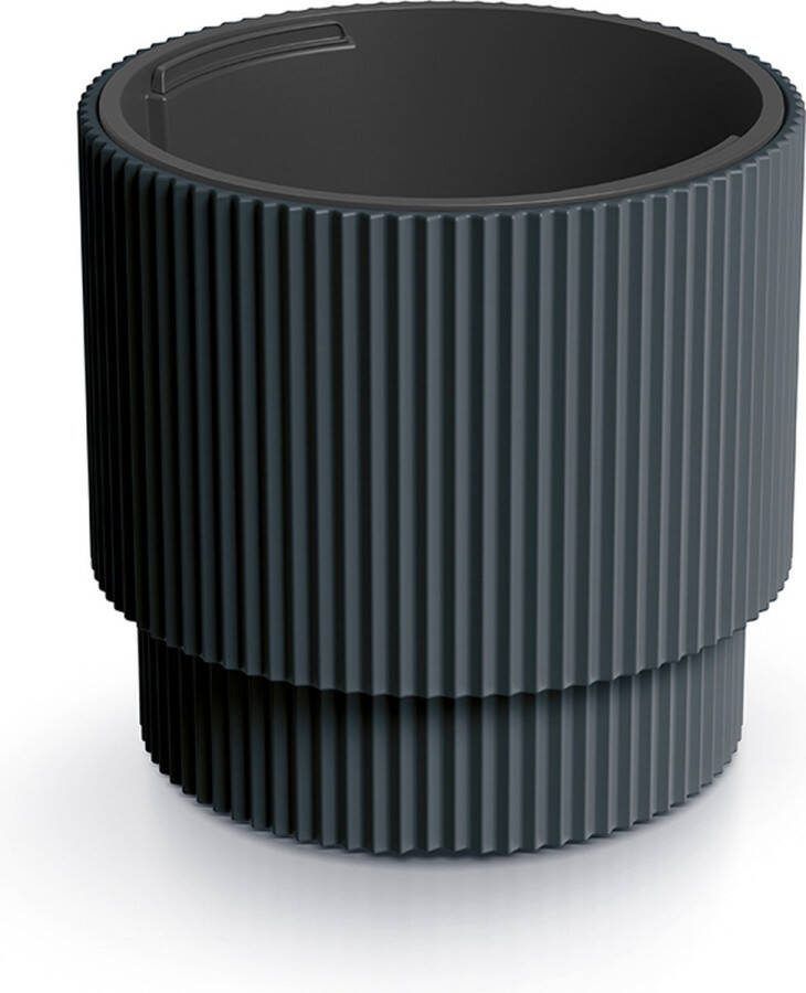 Prosperplast Bloempot Rond Milly N 30cm ANTRACIET