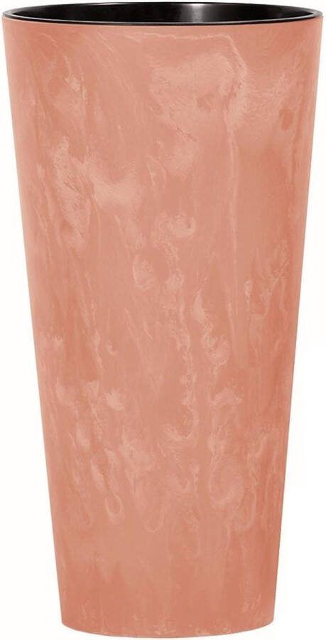 Prosperplast Bloempot Tubus Slim 40 cm Terracotta Binnen en buiten Betonlook