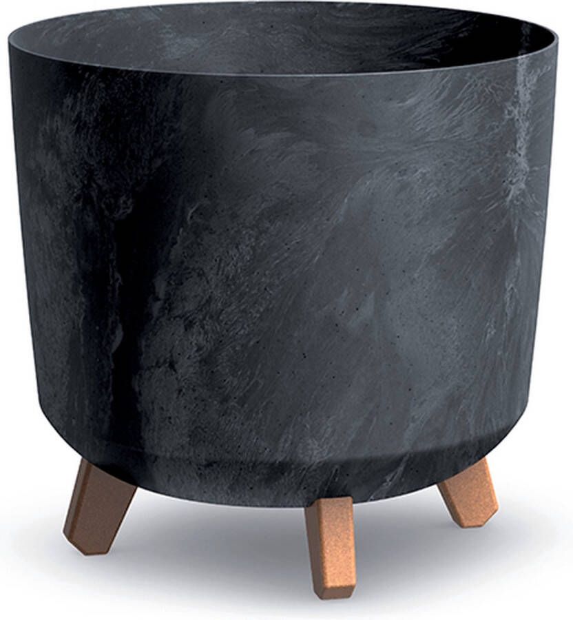 Prosperplast bloempot plantenpot Gracia Tubus Beton Effect
