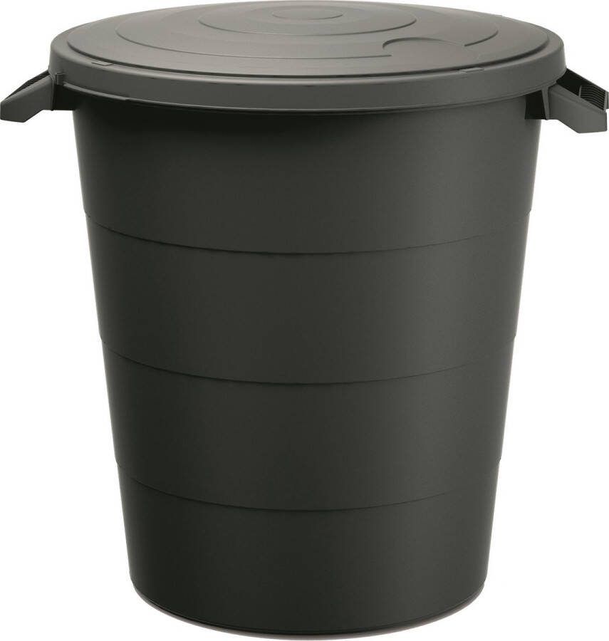 Prosperplast Keden SMOOTH Afvalbak Prullenbak 120L Antraciet