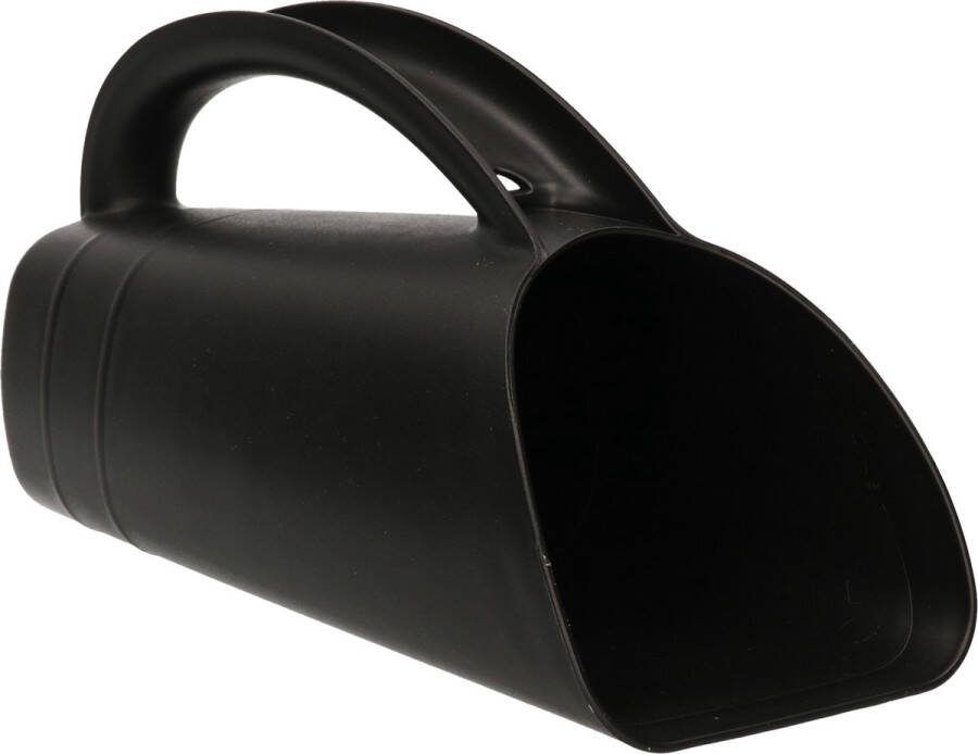 Prosperplast Multifunctionele kunststof gieter schep zwart 12 cm planten water geven Tuinieren
