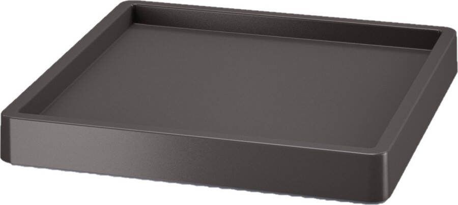Prosperplast Plantenonderzetter multiroller vierkant antraciet kunststof 30 cm Trolleys voor kamerplanten
