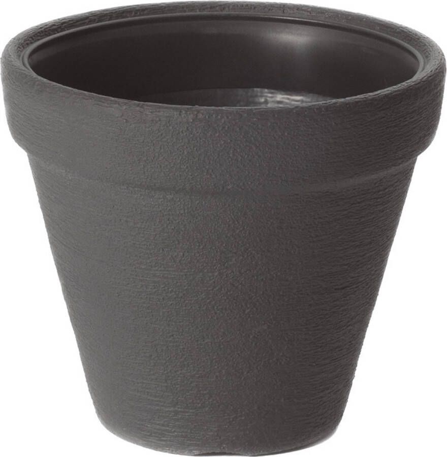 Prosperplast Plantenpot bloempot Classic Garden buiten binnen kunststof antraciet D35 x H36 cm