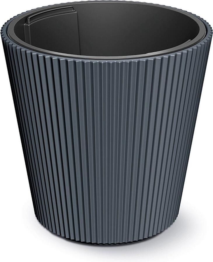 Prosperplast Bloempot Rond Milly 35cm ANTRACIET