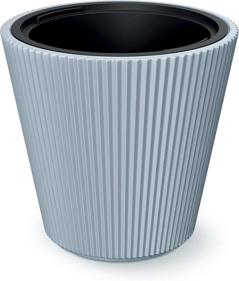 Prosperplast Bloempot Rond Milly 40cm LICHTGRIJS