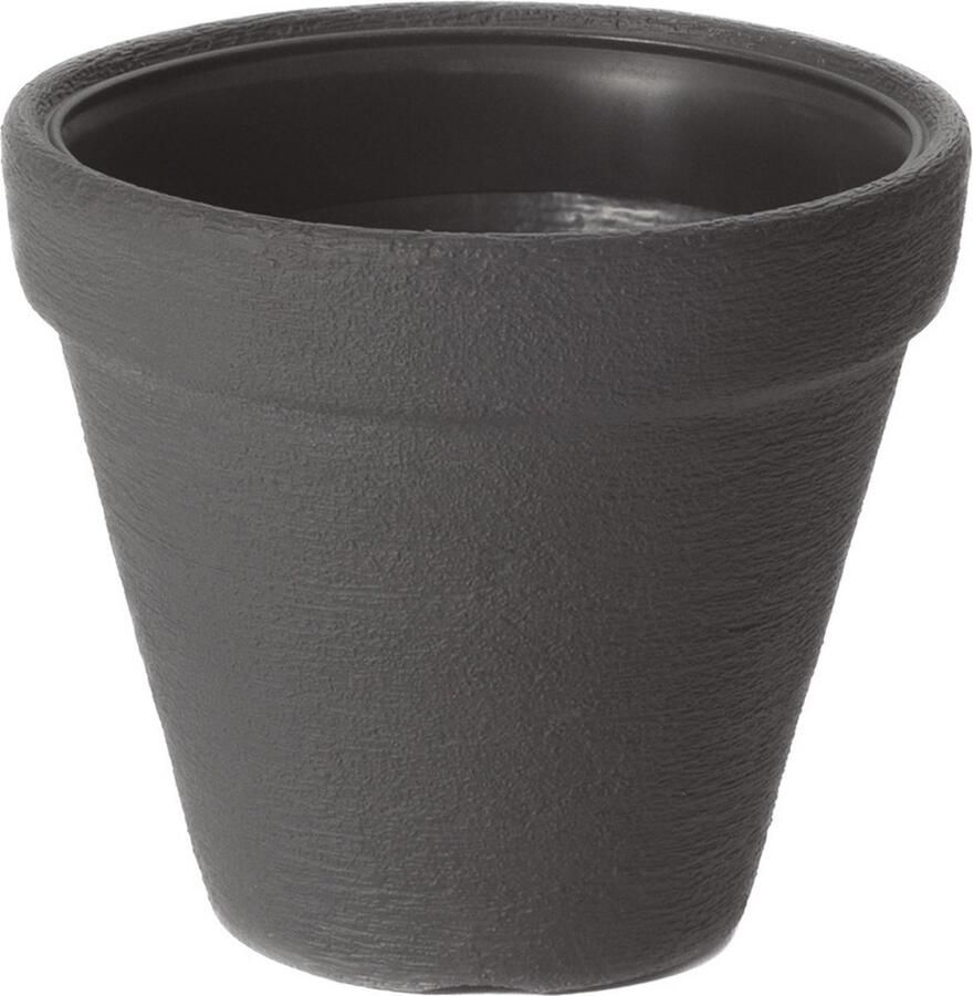 Prosperplast Plantenpot bloempot Classic Garden buiten binnen kunststof antraciet D45 x H46 cm