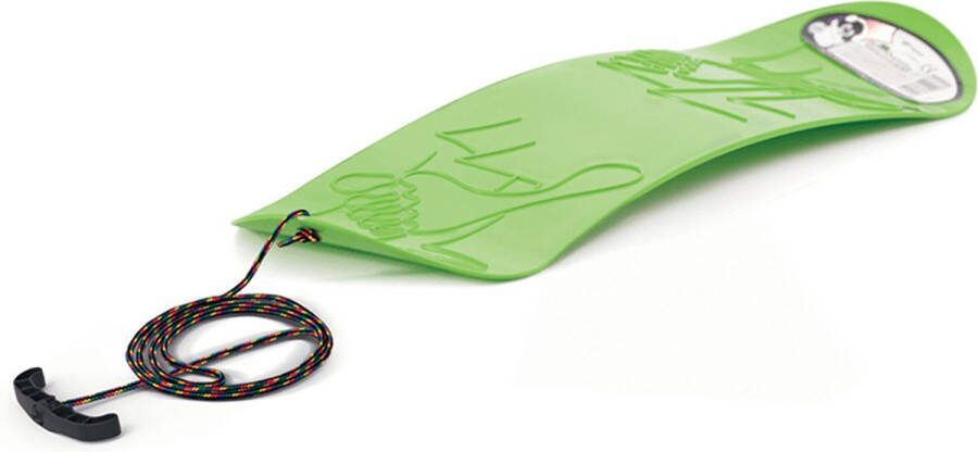 Prosperplast Speelgoed-snowboard met koord- slee Groen