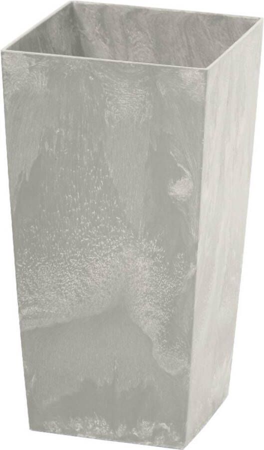 Prosperplast Urbi Square Beton DURS125B-422U bloempot kleur en patroon imiteren beton