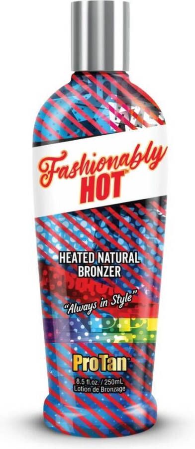 Pro Tan FASHIONABLY HOT Zonnebankcreme TINGLE NATURAL BRONZER 250ml