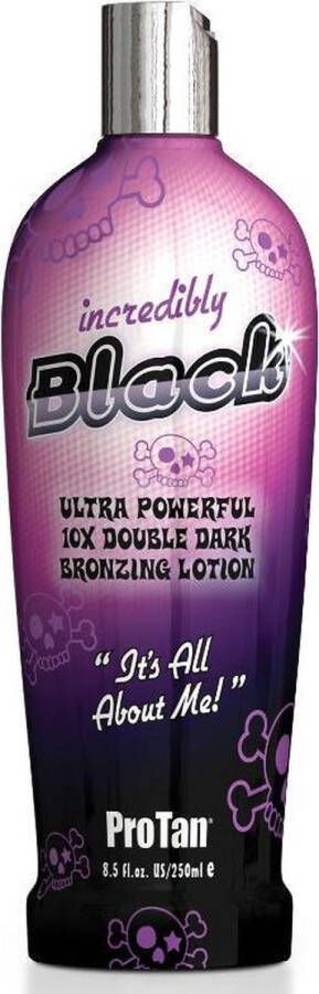 ProTan Pro Tan Incredibly Black Bronzing lotion 250 ml Zelfbruiner