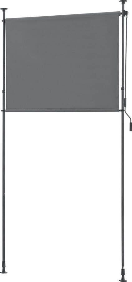 Pro.tec Rolgordijn voor buiten Cimarra 150x270 cm donkergrijs