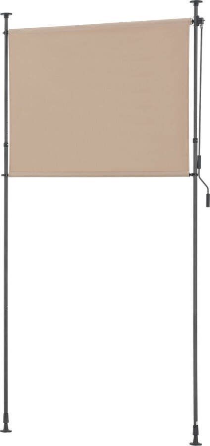 Pro.tec Rolgordijn voor buiten Cimarra 150x270 cm zandkleurig