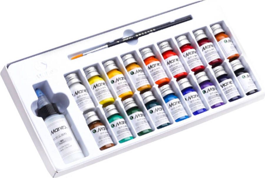 ProTech3D – 3D Model paint set 18 colours Verfset Verfkit Modelverven