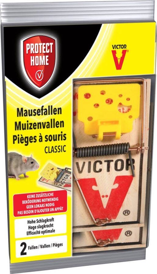 Protect Home Muizenval Hout Ongediertebestrijding 2 stuks