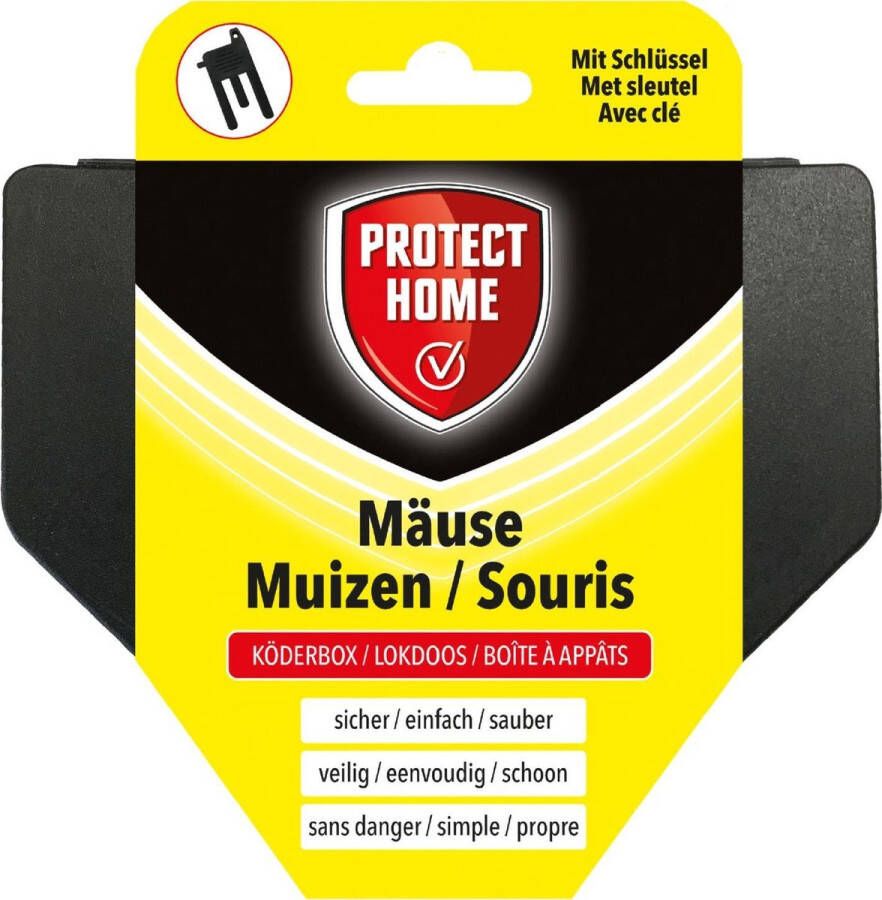 Protect Home Voerdoos Muizen Plastic Ongediertebestrijding 1 stuk