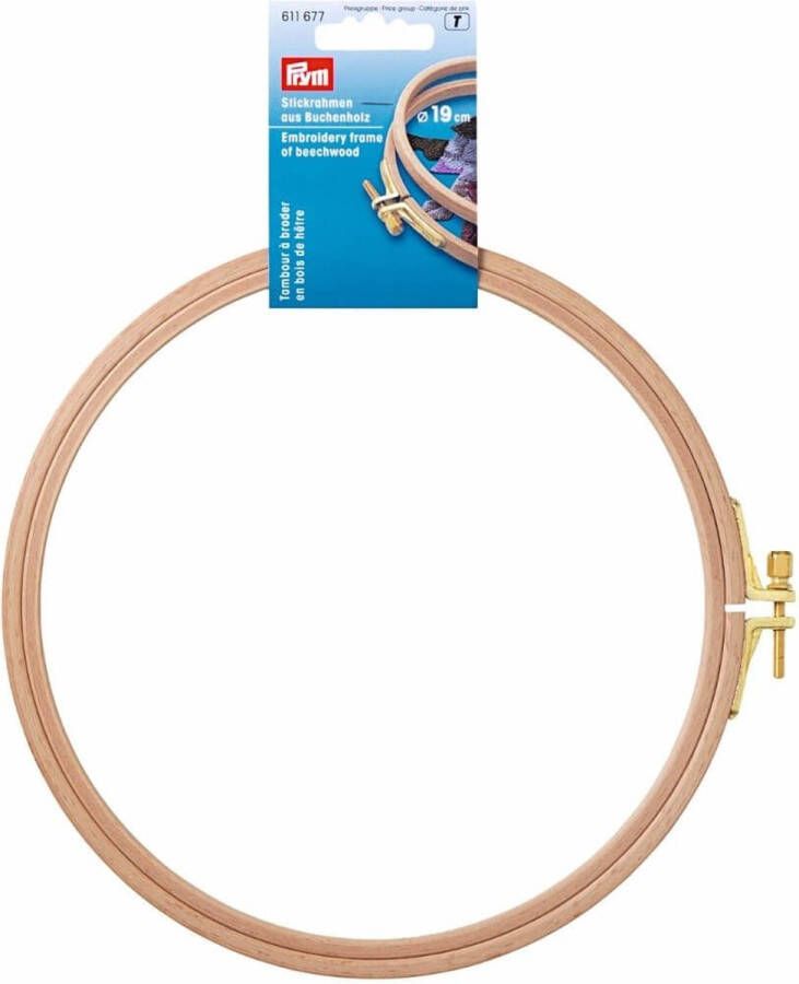 Prym Borduurring hout 19 cm