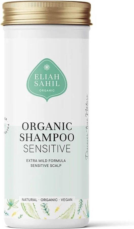 PS-Collection Eliah Sahil Poedershampoo Sensitive BIO 100g haarverzorging shampoo poedershampoo gezichtsmaskers verzorging gezichtmasker shampoo kids gezicht masker shampoo bar shampoo gezichts masker