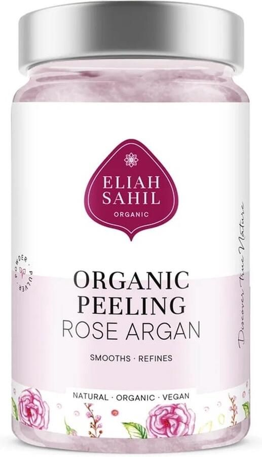PS-Collection Eliah Sahil Body Peeling Roos Argan BIO body wash body scrub body wash mannen peeling body wash vrouwen