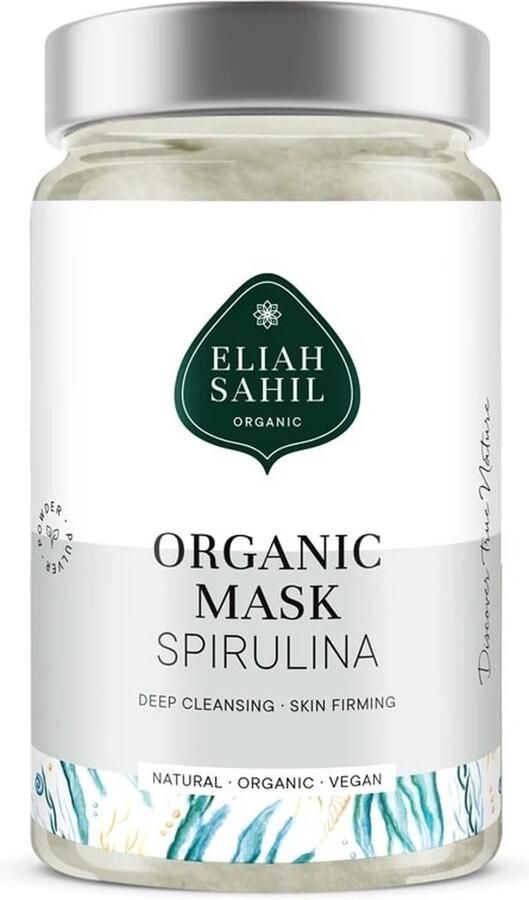 PS-Collection Eliah Sahil Gezichtsmasker Spirulina BIO 100ml poedershampoo gezichtsmaskers verzorging gezichtmasker shampoo kids gezicht masker shampoo bar shampoo gezichts masker